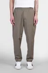 Low Brand George Pants In Green Wool In Green