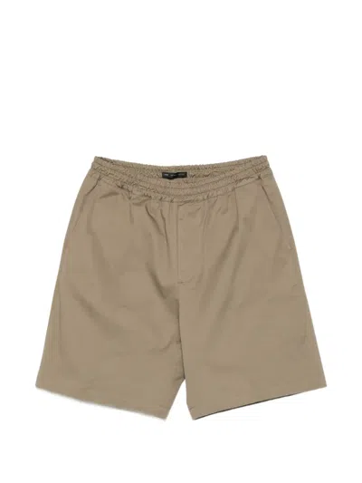 Low Brand George Stud-embellished Shorts In Green
