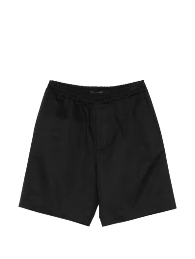 Low Brand George Stud-embellished Tailored Shorts In Black