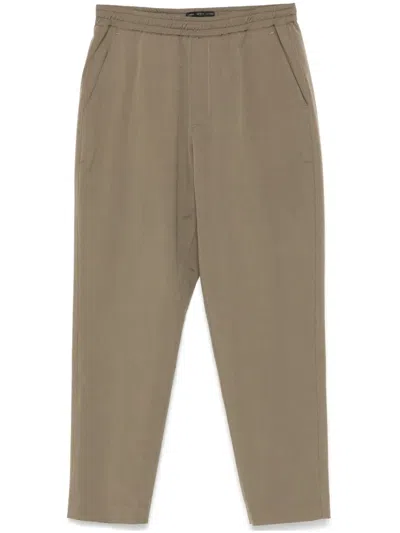 Low Brand George Trousers In Green