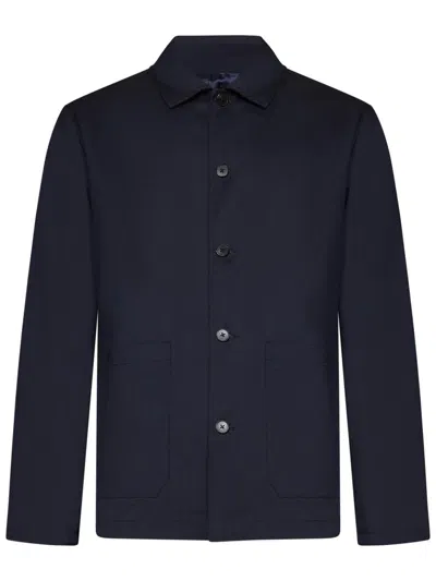 Low Brand Jacket In Blue