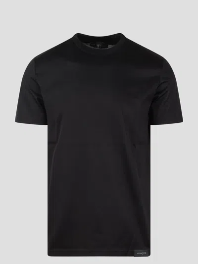 Low Brand Jersey Cotton Slim T-shirt In Black