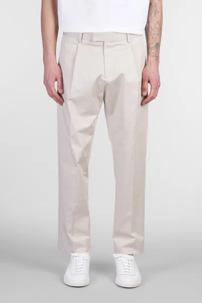 Low Brand Kim Pants In Beige Cotton