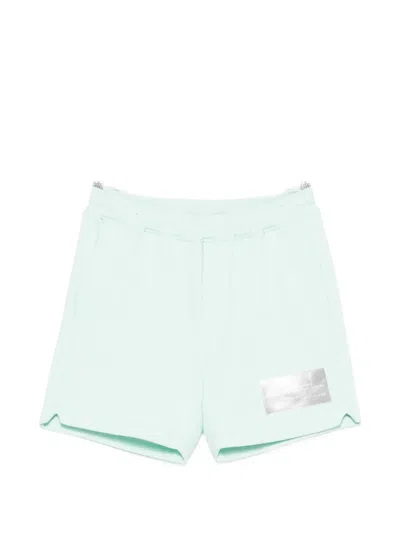 Low Brand Logo-patch Shorts In Blue