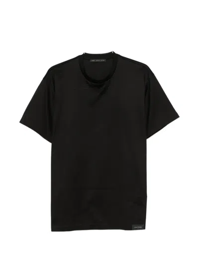 Low Brand Logo-patch T-shirt In Black