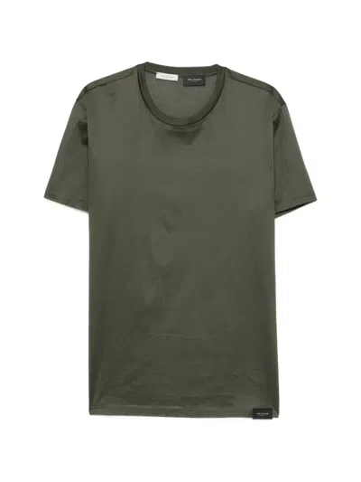 Low Brand Logo-patch T-shirt In Green