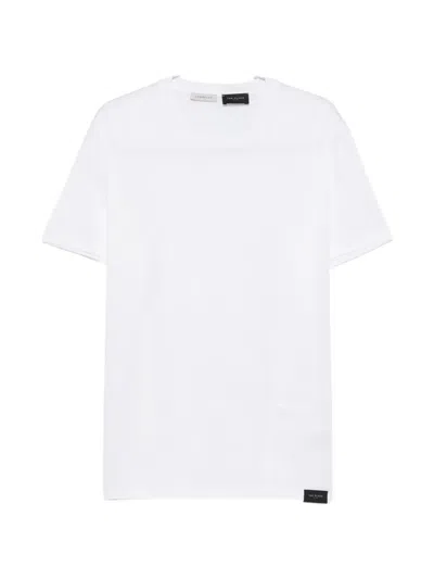 Low Brand Logo-patch T-shirt In White
