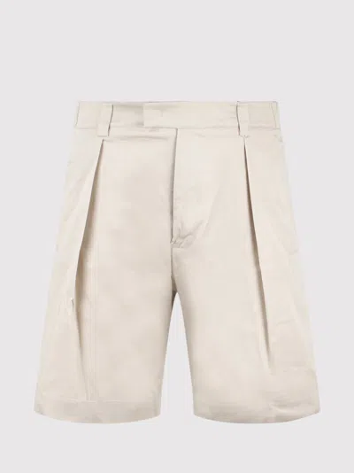Low Brand Lux Cotton Bermuda Short Bermuda In Neutral