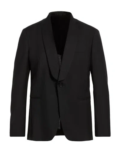 Low Brand Man Blazer Black Size 42 Virgin Wool