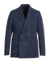 Low Brand Man Blazer Blue Size 5 Linen, Cotton