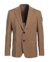 Low Brand Man Blazer Khaki Size 44 Virgin Wool In Beige