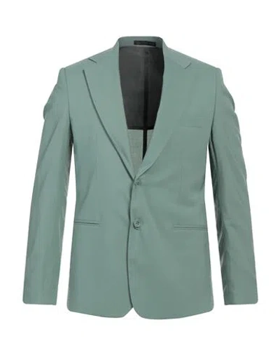 Low Brand Man Blazer Light Green Size 7 Wool