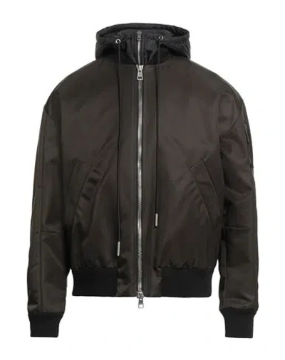 Low Brand Man Jacket Dark Brown Size 5 Polyamide