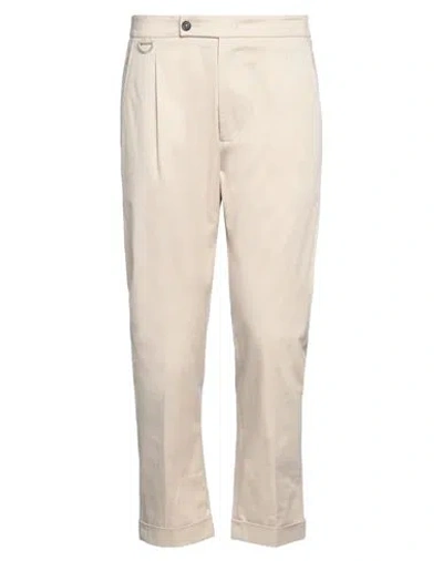 Low Brand Man Pants Beige Size 31 Cotton, Elastane In Beige