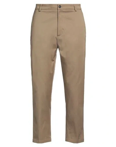 LOW BRAND LOW BRAND MAN PANTS BEIGE SIZE 33 COTTON, ELASTANE