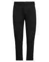 Low Brand Man Pants Navy Size 30 Cotton, Elastane In Black
