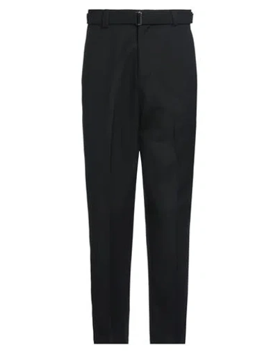 Low Brand Man Pants Black Size 32 Polyester, Virgin Wool