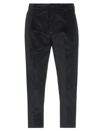 LOW BRAND LOW BRAND MAN PANTS BLACK SIZE 33 COTTON, ELASTANE