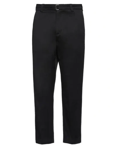 Low Brand Man Pants Black Size 32 Cotton, Elastane