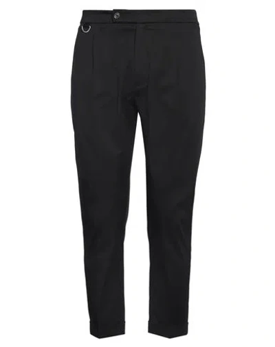 Low Brand Man Pants Black Size 38 Cotton, Elastane