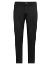 Low Brand Man Pants Black Size 34 Cotton, Elastane