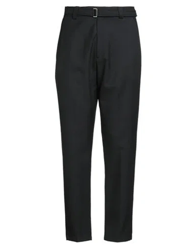 Low Brand Man Pants Black Size 34 Polyester, Virgin Wool
