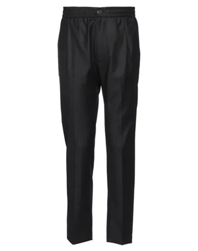 Low Brand Man Pants Black Size 7 Virgin Wool In Black