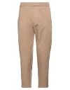 Low Brand Man Pants Camel Size 4 Cotton, Elastane In Sand