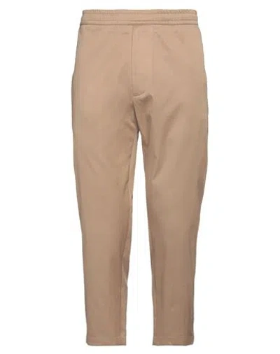 Low Brand Man Pants Camel Size 4 Cotton, Elastane