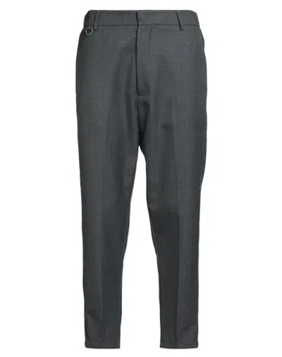 Low Brand Man Pants Charcoal Size 32 Polyester, Virgin Wool