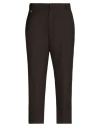 Low Brand Man Pants Chocolate Brown Size 36 Polyester, Virgin Wool