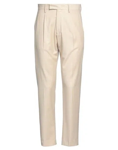 Low Brand Man Pants Cream Size 31 Virgin Wool In White