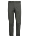 Low Brand Man Pants Dark Green Size 32 Cotton, Elastane In Green