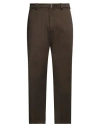 Low Brand Man Pants Dark Green Size 34 Cotton, Elastane In Green