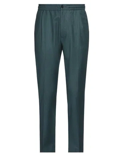 Low Brand Man Pants Deep Jade Size 5 Virgin Wool In Green