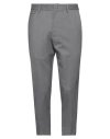Low Brand Man Pants Grey Size 33 Virgin Wool, Polyester, Elastane In Grey