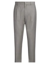 Low Brand Man Pants Grey Size 34 Virgin Wool In Grey