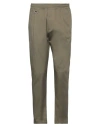 Low Brand Man Pants Khaki Size 2 Cotton, Elastane In Brown
