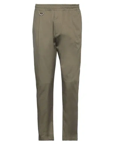 Low Brand Man Pants Khaki Size 2 Cotton, Elastane In Brown
