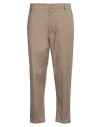 Low Brand Man Pants Khaki Size 32 Cotton, Elastane In Beige