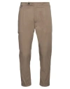 Low Brand Man Pants Khaki Size 34 Cotton, Elastane In Beige