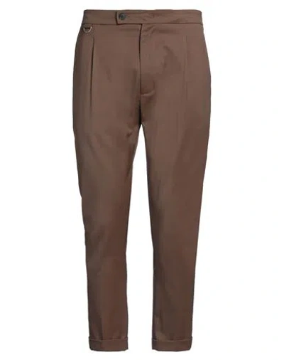 Low Brand Man Pants Khaki Size 34 Virgin Wool, Polyester, Elastane In Beige