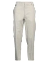 Low Brand Man Pants Light Grey Size 33 Cotton, Elastane In Grey