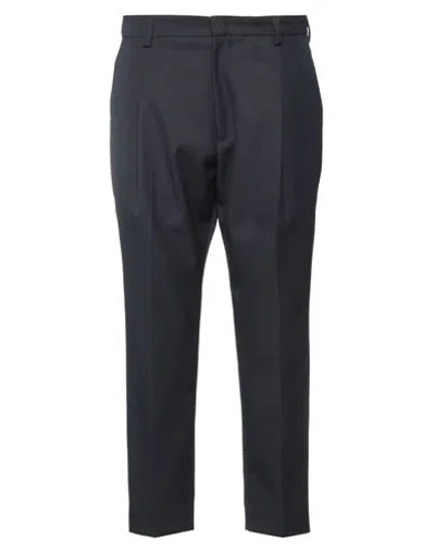 Low Brand Man Pants Midnight Blue Size 32 Polyester, Virgin Wool