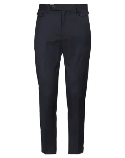 LOW BRAND LOW BRAND MAN PANTS MIDNIGHT BLUE SIZE 34 VIRGIN WOOL