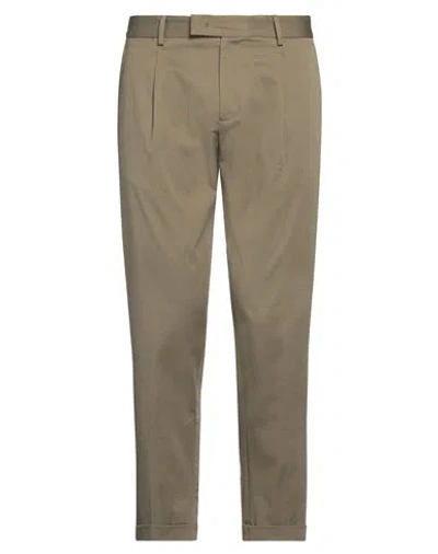 Low Brand Man Pants Military Green Size 30 Cotton, Elastane