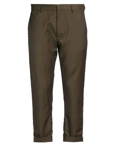 Low Brand Man Pants Military Green Size 30 Virgin Wool