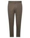 Low Brand Man Pants Military Green Size 40 Wool, Polyester, Elastane