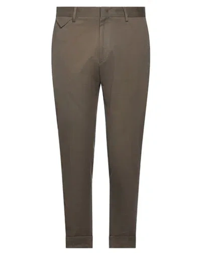 Low Brand Man Pants Military Green Size 40 Wool, Polyester, Elastane