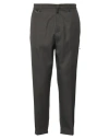 Low Brand Man Pants Military Green Size 40 Polyester, Virgin Wool
